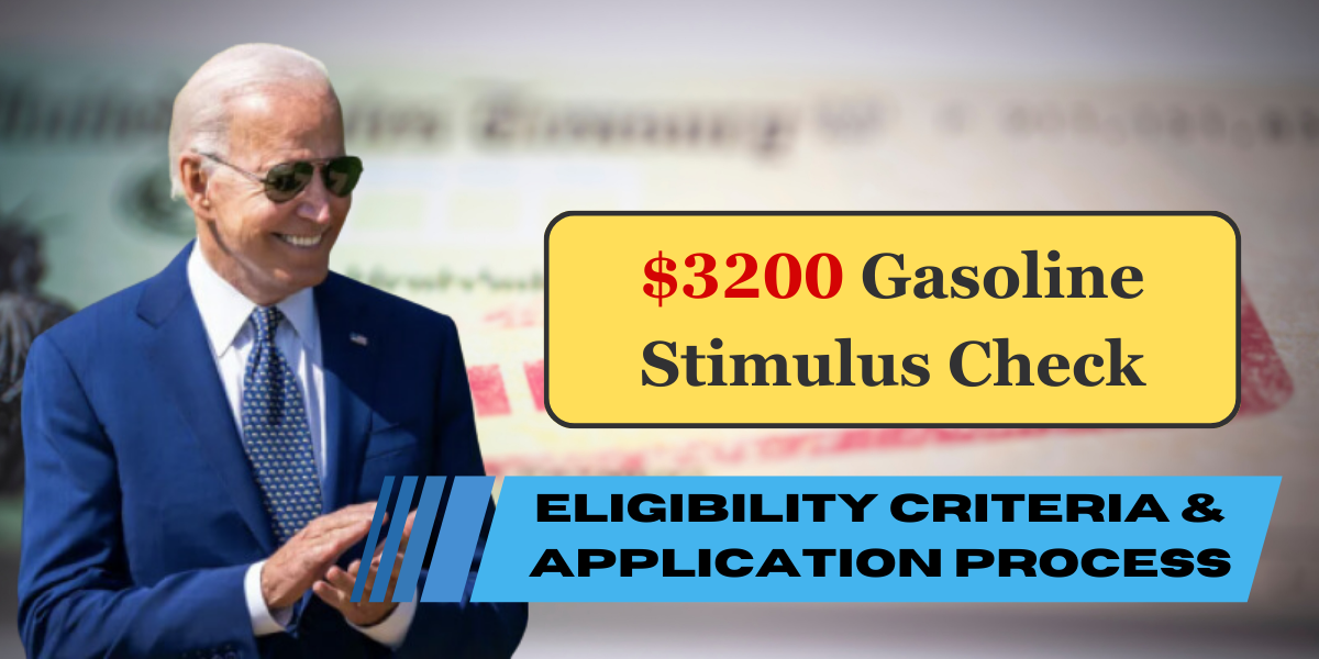 $3200 Gasoline Stimulus Check