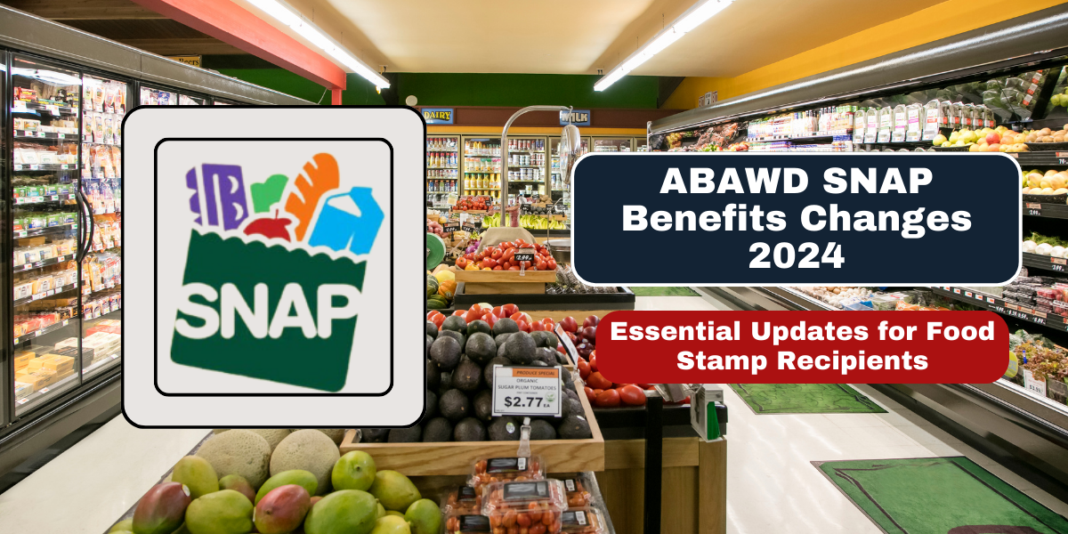 ABAWD SNAP Benefits Changes 2024 Essential Updates for Food Stamp Recipients