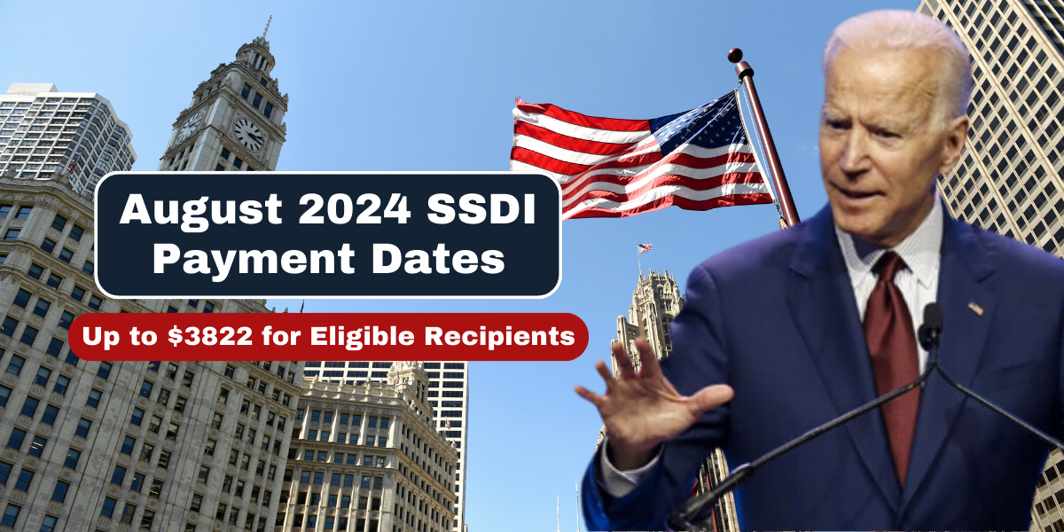 August 2024 SSDI Payment Dates